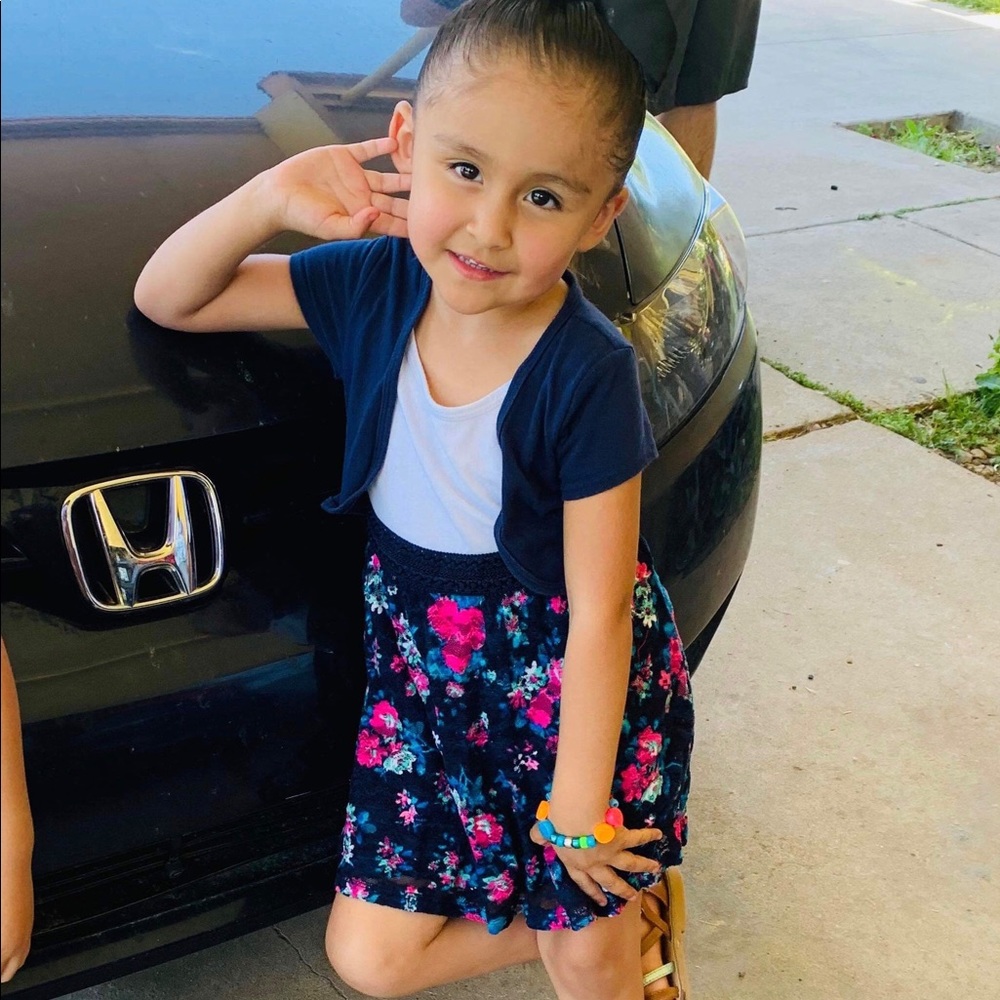 Girls floral dress